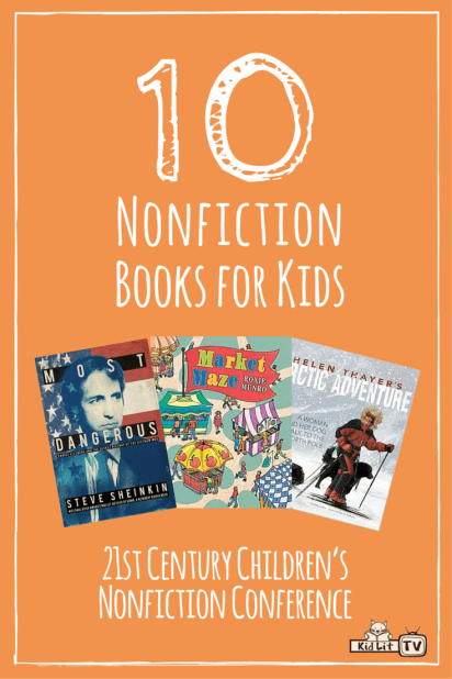 21st Century CNFC - 10 Nonfiction Books for Kids Pinterest Image
