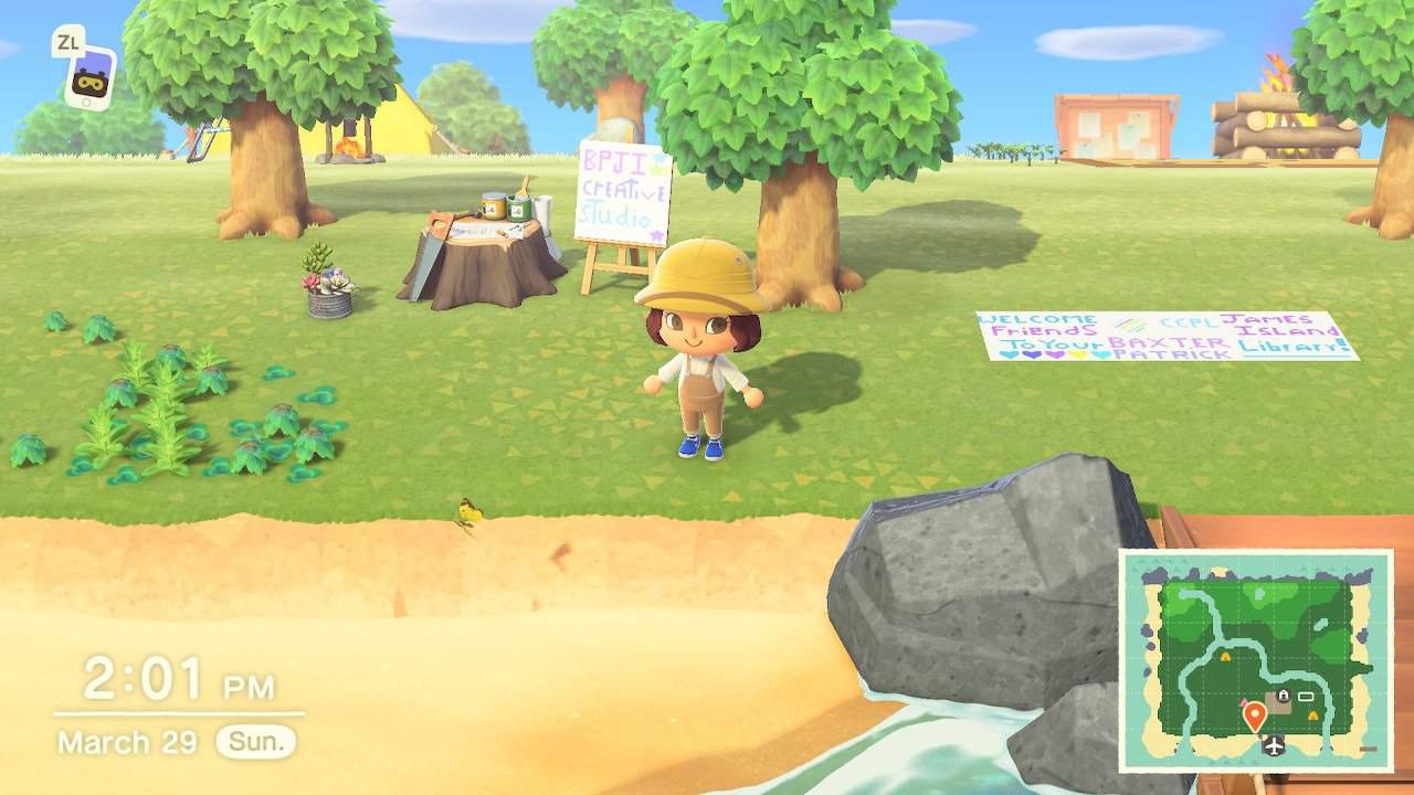 Library's Virtual Branch in Animal Crossing Library's Virtual Branch in Animal Crossing
